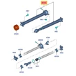 Kép 4/4 - 2129098 Ford Ranger TKE Kardán Hátsó Kardántengely 3.2 TDCi 2011-2019-3