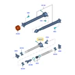 Kép 4/4 - 5141246 Ford Ranger Kardánfelfüggesztő Csapágy 3.2 TDCi 2011-2019-3