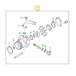 Kép 5/5 - 1792817 Ford Ranger Kormányszervó Szivattyú 2.5 TDCi 2006-2012-4
