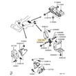 Kép 4/12 - KB4T - 2005-2015 - 3204A005 Mitsubishi L200 Terepváltó Tartó Gumibak