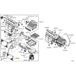 Kép 5/5 - 7801B079 Mitsubishi L200 Fűtőradiátor 2015-2022 Manual Klíma