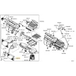 Kép 5/5 - 7801B079 Mitsubishi Pajero Sport Fűtőradiátor 2015-2022 Manual Klíma