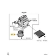 Kép 5/5 - 7801A502 Mitsubishi Pajero Fűtőmotor 2006-2021-4