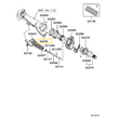 Kép 2/2 - Mitsubishi Pajero Féltengelyzár Visszajelző Gomba MR953767-1
