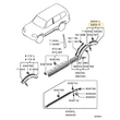 Kép 9/11 - Mitsubishi Pajero Spoiler Jobb Hátsó Sárvédő-8