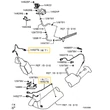 Kép 4/4 - 1587A045 Mitsubishi Pajero Kipufogógáz Hőmérséklet Érzékelő V88 V98 2015-2018-1