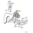 Kép 4/5 - 4450A163 Mitsubishi Outlander Szervópumpa CU2W CU4W 2.0L 2.4L 2003-2008-3