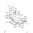Kép 4/4 - Mitsubishi Pajero Szervószivattyú Nyomócső 4455A707 -3
