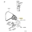 Kép 5/6 - MN184075 Mitsubishi Lancer Szervószivattyú CS 1.3L 1.5L 1.6L 2000-2013-4