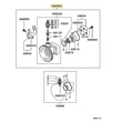 Kép 6/7 - MR267504 Mitsubishi L400 Szervószivattyú PA5 PB5 PC5 PD5 2.5TD 1996.07-IG