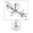 Kép 4/6 - MR448507 Mitsubishi Pajero Szervópumpa K94 2.5TD 1998-2009-3