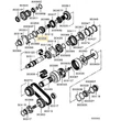 Kép 1/5 - MR453956 Mitsubishi Pajero Terepváltó Input Fogaskerék 2000-2021