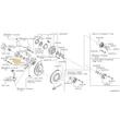 Kép 1/2 - 40588-88G00 Nissan Navara Tengelycsonk Féltengely Tűgörgős Csapágy D22 1998-2012