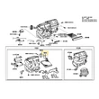Kép 4/4 - 88501-0K120 Toyota Corolla Elpárologtató - Páralecsapó ADE NDE ZRE ZZE 2007-2013