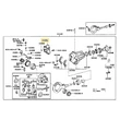 Kép 1/2 - 41450-60080 Toyota Land Cruiser Differenciálzár Kapcsoló Motor