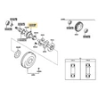 Kép 1/2 - 42421-35050 Toyota Hilux Hátsó Hajtótengely Csapágyház 1997-2005