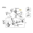 Kép 8/9 - 44360-0K050 Toyota Hilux Szervóolaj Tartály GUN KUN 2015-2024-7