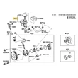 Kép 9/9 - 44360-0K050 Toyota Hilux Szervóolaj Tartály GUN KUN 2015-2024-8