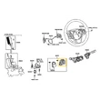 Kép 4/4 - 84307-02220 Toyota Camry Légzsák Átvezető Szalag