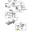 Kép 2/2 - 8924509045 Toyota Corolla Kormányszög Jeladó