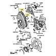 Kép 3/3 - 11321-54020 Vezérműdekni Toyota Dyna Vezérműfedél 2.4D 2.8D 3.0D 1987-2016-2