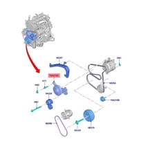 2215493 Ford Ranger Szíjfeszítő MK3 TKE 2.0 TDCi 2018-től